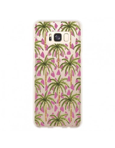Coque Samsung S8 Plus Palmier Palmtree Transparente - Dricia Do