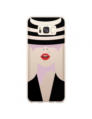 Coque Samsung S8 Plus Femme Chapeau Hat Lady Transparente - Dricia Do