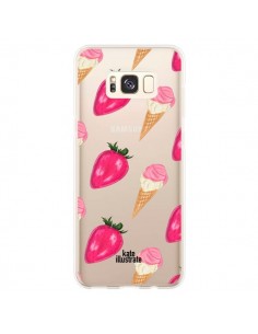 Coque Samsung S8 Plus Strawberry Ice Cream Fraise Glace...
