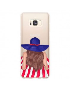 Coque Samsung S8 Plus Beah Girl Fille Plage Transparente...