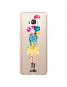 Coque Samsung S8 Plus Girls Balloons Ballons Fille...