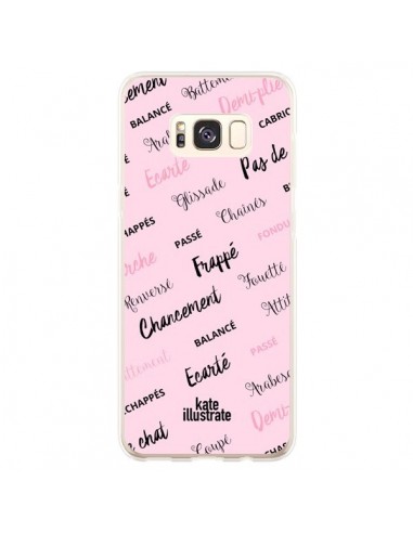 Coque Samsung S8 Plus Ballerina Ballerine Mots - kateillustrate