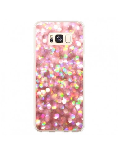 Coque Samsung S8 Plus Paillettes Pinkalicious - Lisa Argyropoulos