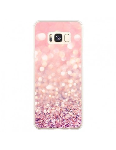 Coque Samsung S8 Plus Paillettes Blush - Lisa Argyropoulos