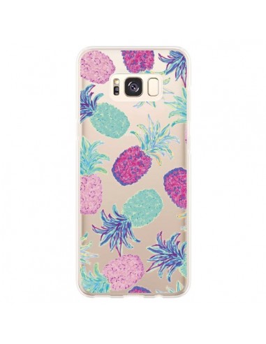 Coque Samsung S8 Plus Ananas Pineapple Fruit Ete Summer Transparente - Lisa Argyropoulos