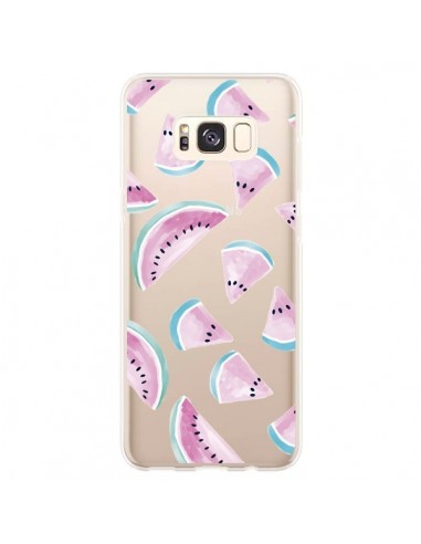 Coque Samsung S8 Plus Pasteque Watermelon Fruit Ete Summer Transparente - Lisa Argyropoulos