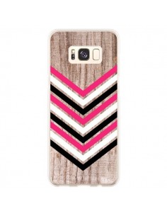 Coque Samsung S8 Plus Tribal Aztèque Bois Wood Flèche...