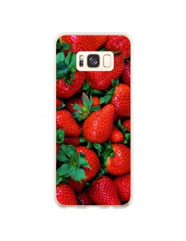 Coque Samsung S8 Plus Fraise Strawberry Fruit - Laetitia