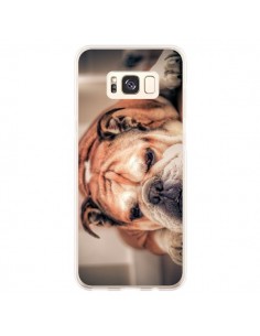 Coque Samsung S8 Plus Chien Bulldog Dog - Laetitia