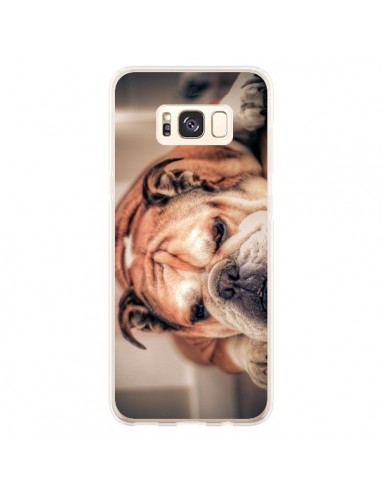 Coque Samsung S8 Plus Chien Bulldog Dog - Laetitia