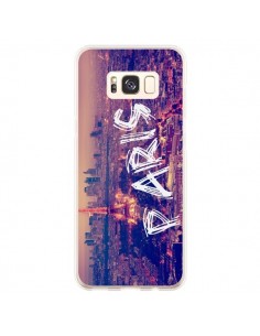 Coque Samsung S8 Plus Paris Tour Eiffel Tower Nuit -...