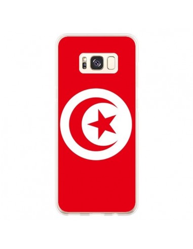 Coque Samsung S8 Plus Drapeau Tunisie Tunisien - Laetitia