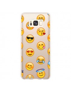 Coque Samsung S8 Plus Smiley Emoticone Emoji Transparente...