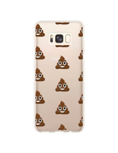 Coque Samsung S8 Plus Shit Poop Emoticone Emoji Transparente - Laetitia