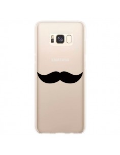 Coque Samsung S8 Plus Moustache Movember Transparente -...