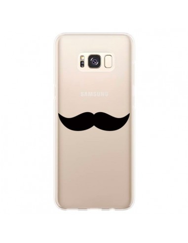 Coque Samsung S8 Plus Moustache Movember Transparente - Laetitia