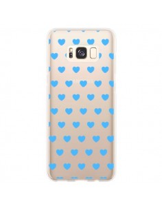 Coque Samsung S8 Plus Coeur Heart Love Amour Bleu...