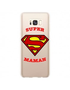 Coque Samsung S8 Plus Super Maman Transparente - Laetitia