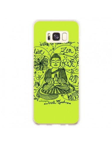 Coque Samsung S8 Plus Buddha Listen to your body Love Zen Relax - Leellouebrigitte