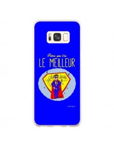 Coque Samsung S8 Plus Le meilleur Papa Fête des Pères -...