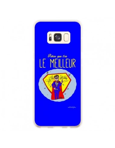 Coque Samsung S8 Plus Le meilleur Papa Fête des Pères - Leellouebrigitte