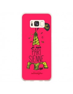 Coque Samsung S8 Plus Je suis Parisienne La Tour Eiffel...
