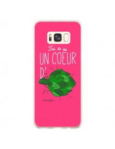 Coque Samsung S8 Plus Toi tu as un coeur d'artichaut -...