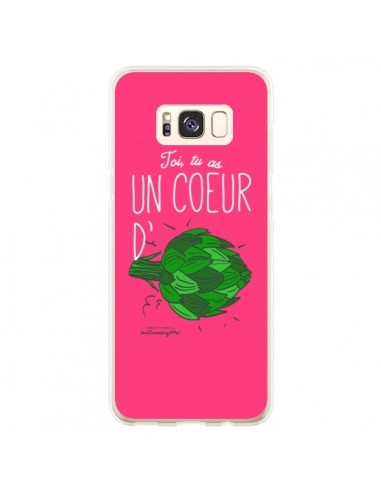 Coque Samsung S8 Plus Toi tu as un coeur d'artichaut - Leellouebrigitte