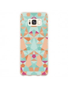 Coque Samsung S8 Plus Azteque Vert - Leandro Pita