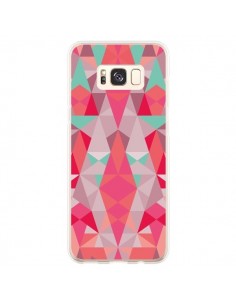 Coque Samsung S8 Plus Azteque Rouge - Leandro Pita