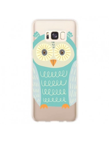 Coque Samsung S8 Plus Hibou Owl Transparente - Petit Griffin