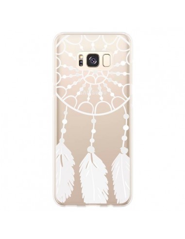 Coque Samsung S8 Plus Attrape Rêves Blanc Dreamcatcher Transparente - Petit Griffin