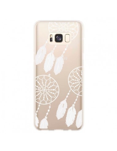 Coque Samsung S8 Plus Attrape Rêves Blanc Dreamcatcher Triple Transparente - Petit Griffin