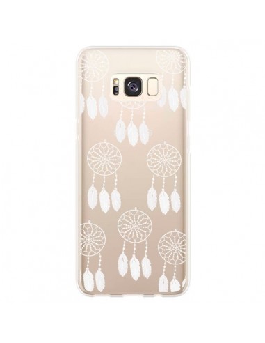 Coque Samsung S8 Plus Attrape Rêves Blanc Dreamcatcher Mini Transparente - Petit Griffin