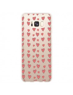 Coque Samsung S8 Plus Coeurs Heart Love Amour Rouge...