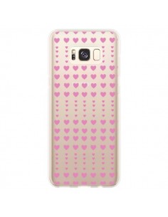 Coque Samsung S8 Plus Coeurs Heart Love Amour Rose...