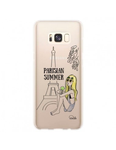 Coque Samsung S8 Plus Parisian Summer Ete Parisien Transparente - Lolo Santo