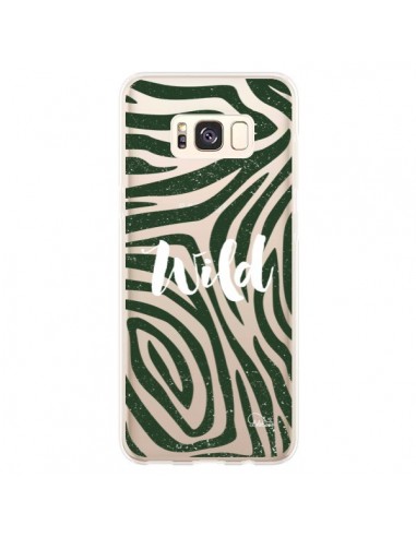Coque Samsung S8 Plus Wild Zebre Jungle Transparente - Lolo Santo