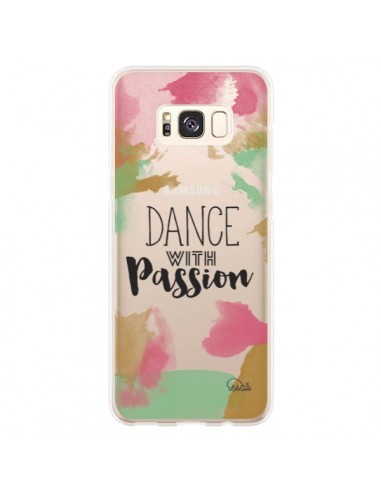 Coque Samsung S8 Plus Dance With Passion Transparente - Lolo Santo