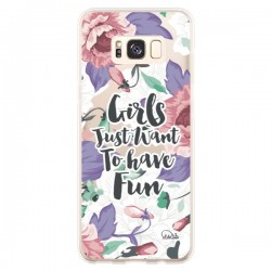 Coque Samsung S8 Plus Girls Fun Transparente - Lolo Santo