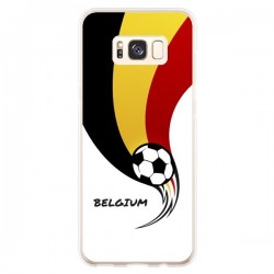 Coque Samsung S8 Plus Equipe Belgique Belgium Football -...