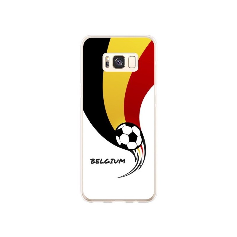 Coque Samsung S8 Plus Equipe Belgique Belgium Football - Madotta