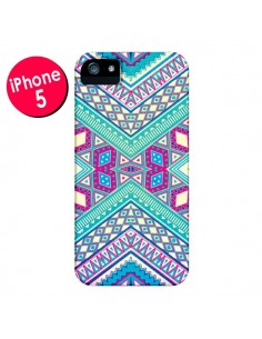 Coque Azteque Lake pour iPhone 5 et 5S - Maximilian San