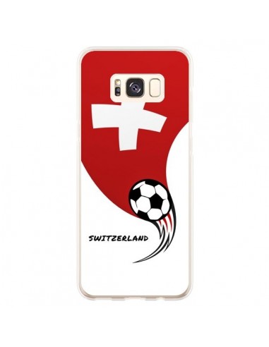 Coque Samsung S8 Plus Equipe Suisse Switzerland Football - Madotta