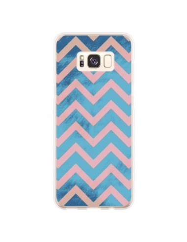 Coque Samsung S8 Plus Azteque Chevron Sunset - Mary Nesrala