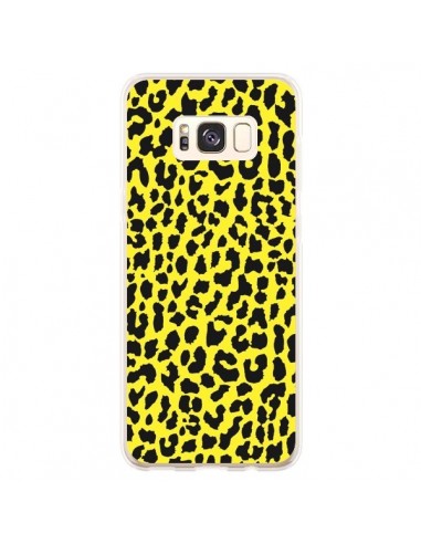 Coque Samsung S8 Plus Leopard Jaune - Mary Nesrala