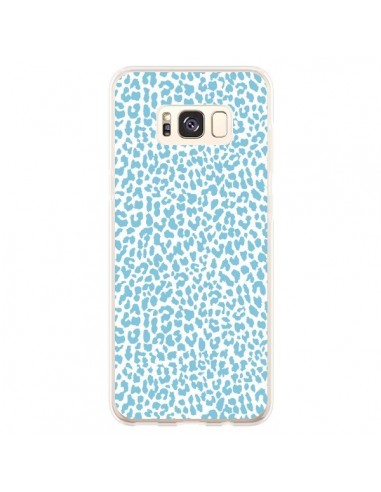 Coque Samsung S8 Plus Leopard Turquoise - Mary Nesrala