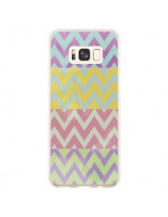 Coque Samsung S8 Plus Chevron Summer Triangle Azteque -...