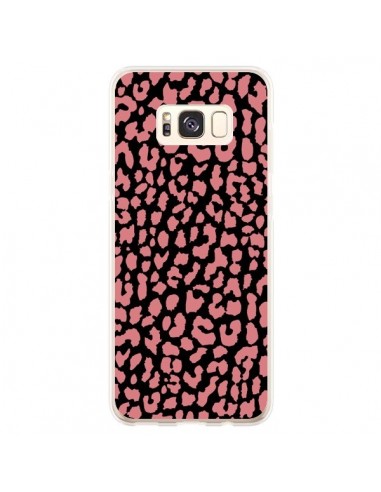 Coque Samsung S8 Plus Leopard Corail - Mary Nesrala