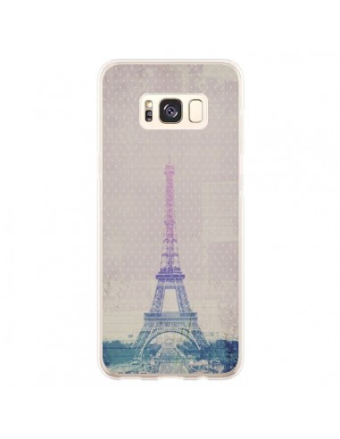 Coque Samsung S8 Plus I love Paris Tour Eiffel - Mary Nesrala